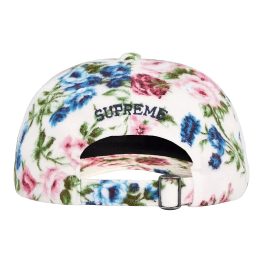 Supreme Floral Flannel 6P White Cap