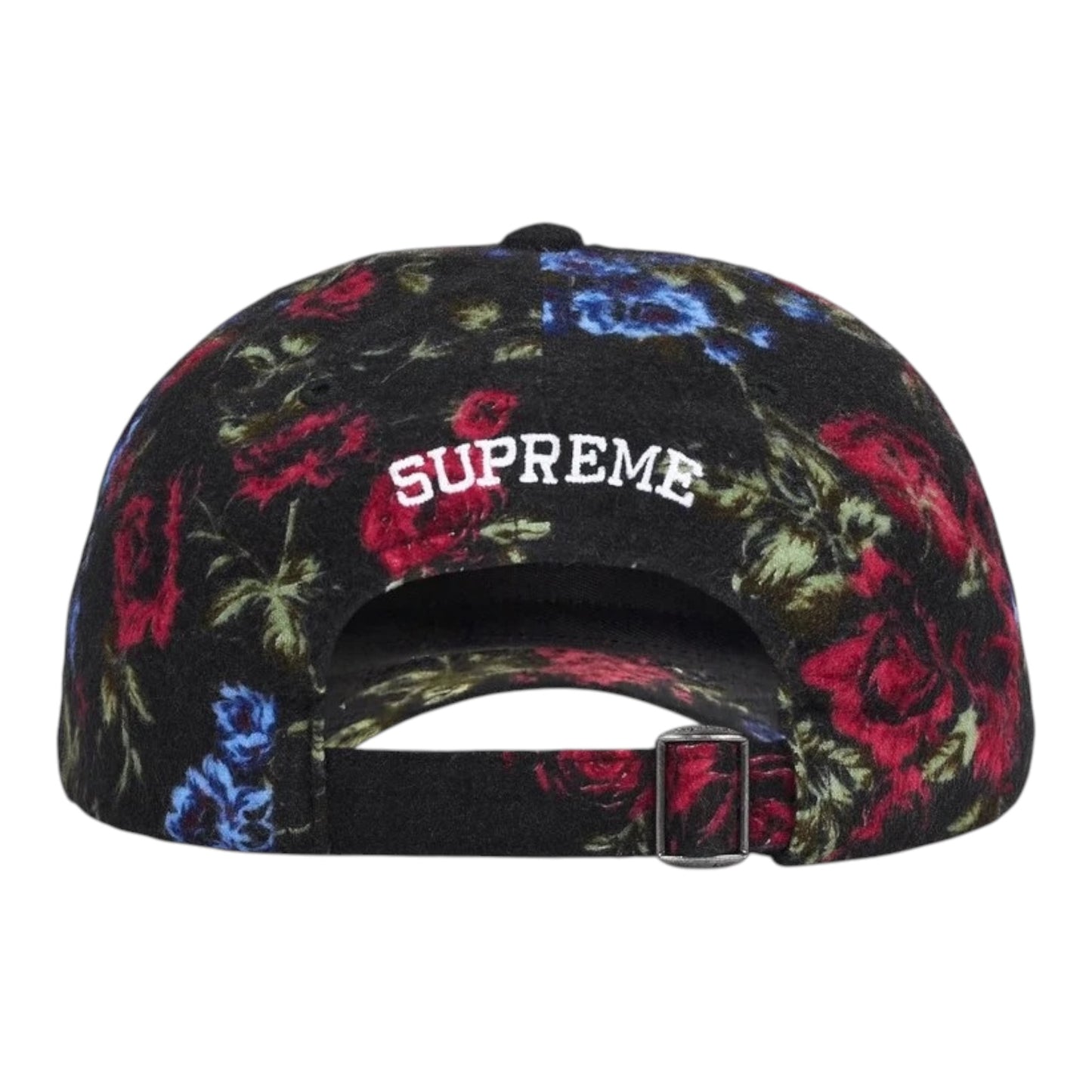 Supreme Floral Flannel 6P Black Cap