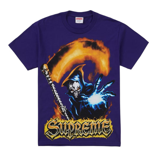 Supreme Grim Reaper Purple Tee