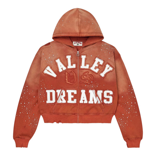Vale Forever Classico Zip Up Orange