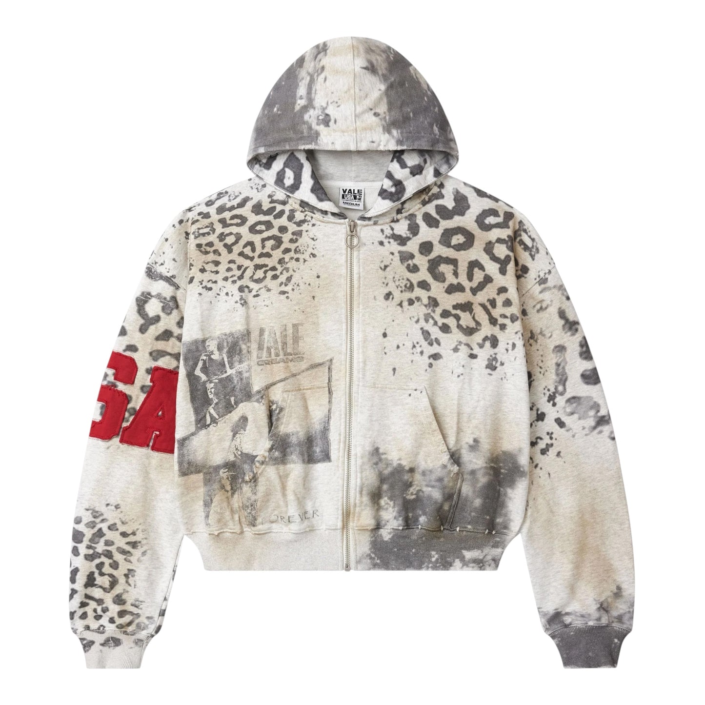 Vale Forever Cheetah Zip Up