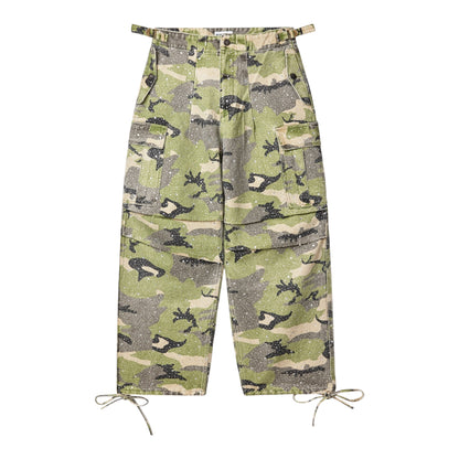 Vale Forever Crystal Camo Pant  Green