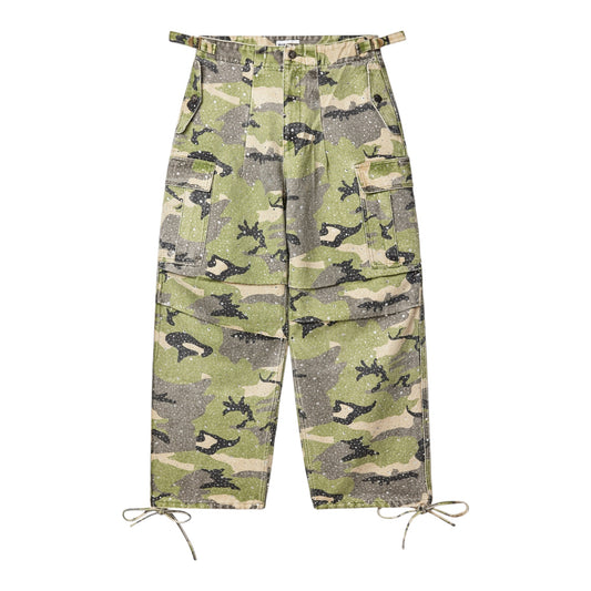 Vale Forever Crystal Camo Pant  Green