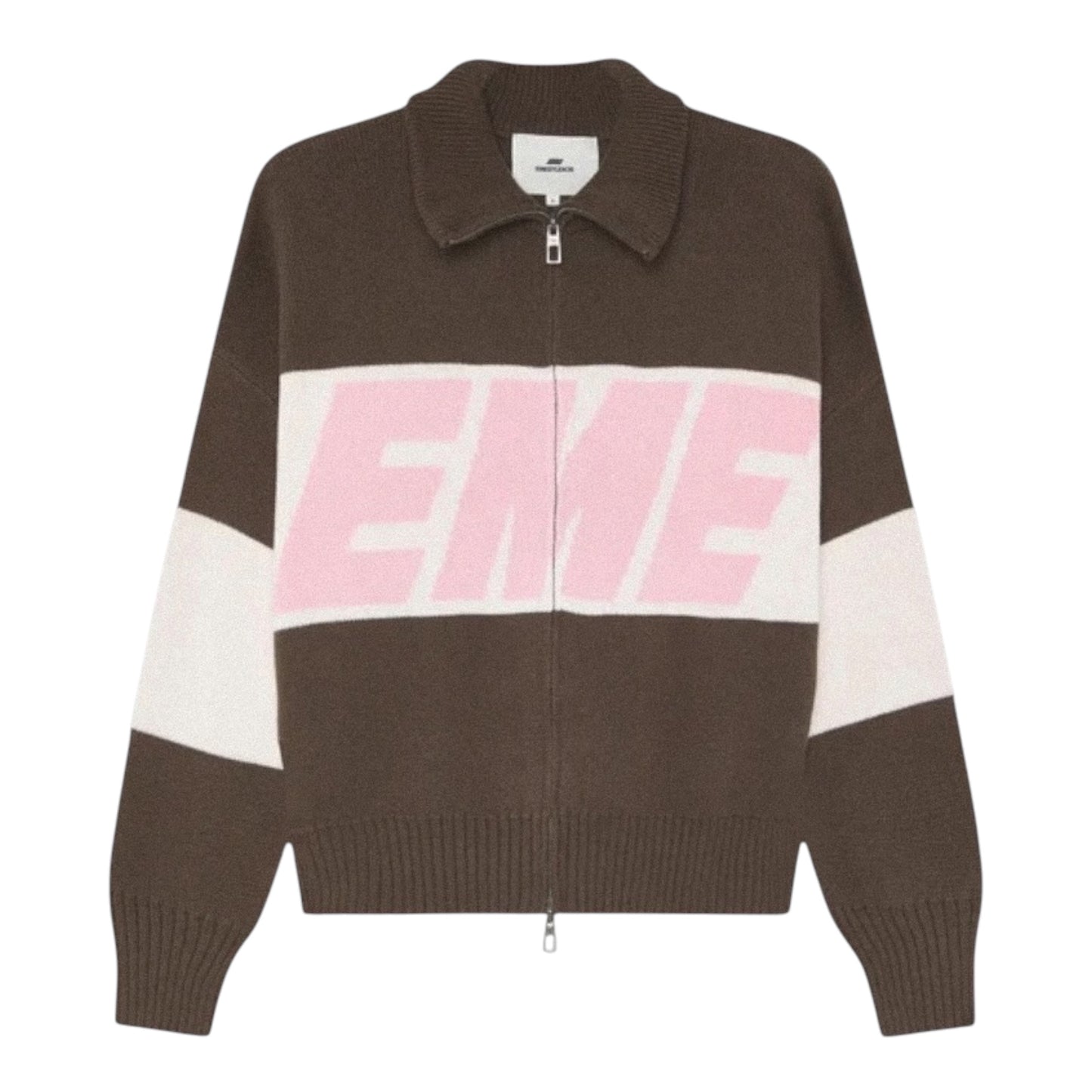 EMESTUDIOS Thrill Lollipop Zipper Knit Pink