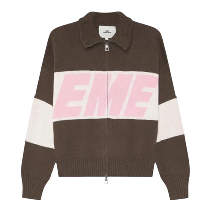 EMESTUDIOS Thrill Lollipop Zipper Knit Pink