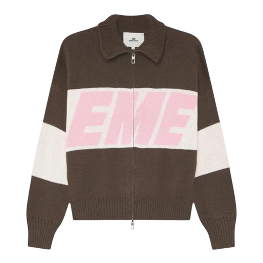 EMESTUDIOS Thrill Lollipop Zipper Knit Pink