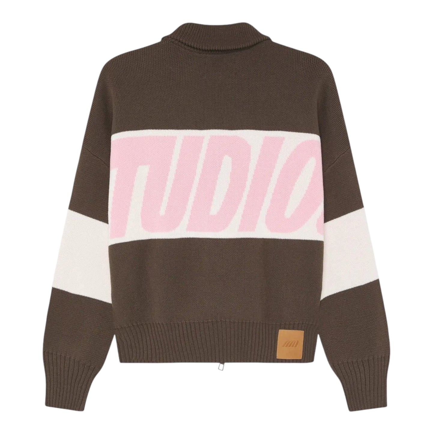 EMESTUDIOS Thrill Lollipop Zipper Knit Pink