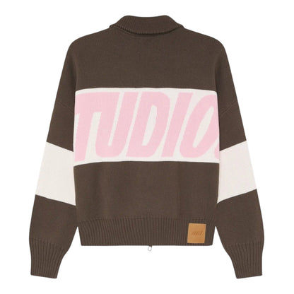 EMESTUDIOS Thrill Lollipop Zipper Knit Pink