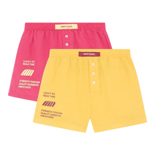 EMESTUDIOS Lucky Gili Squared Boxers (Pack x2)