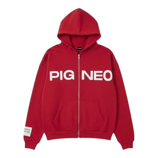 PIGNEO RED ZIPPER