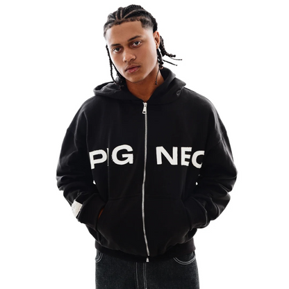 PIGNEO BLACK ZIPPER