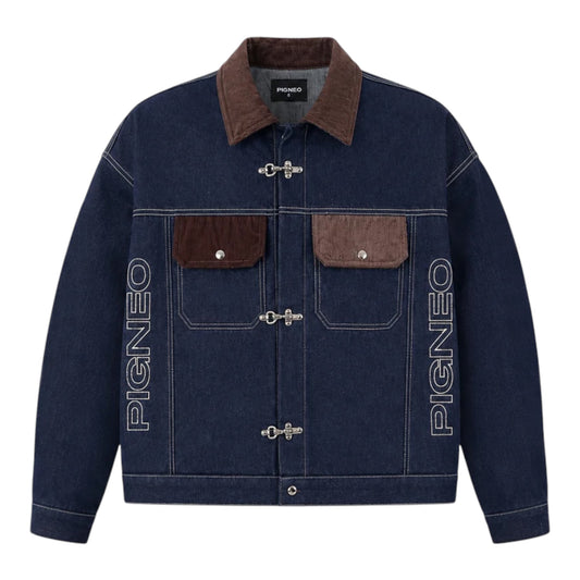 PIGNEO Barrel Jacket Raw Denim