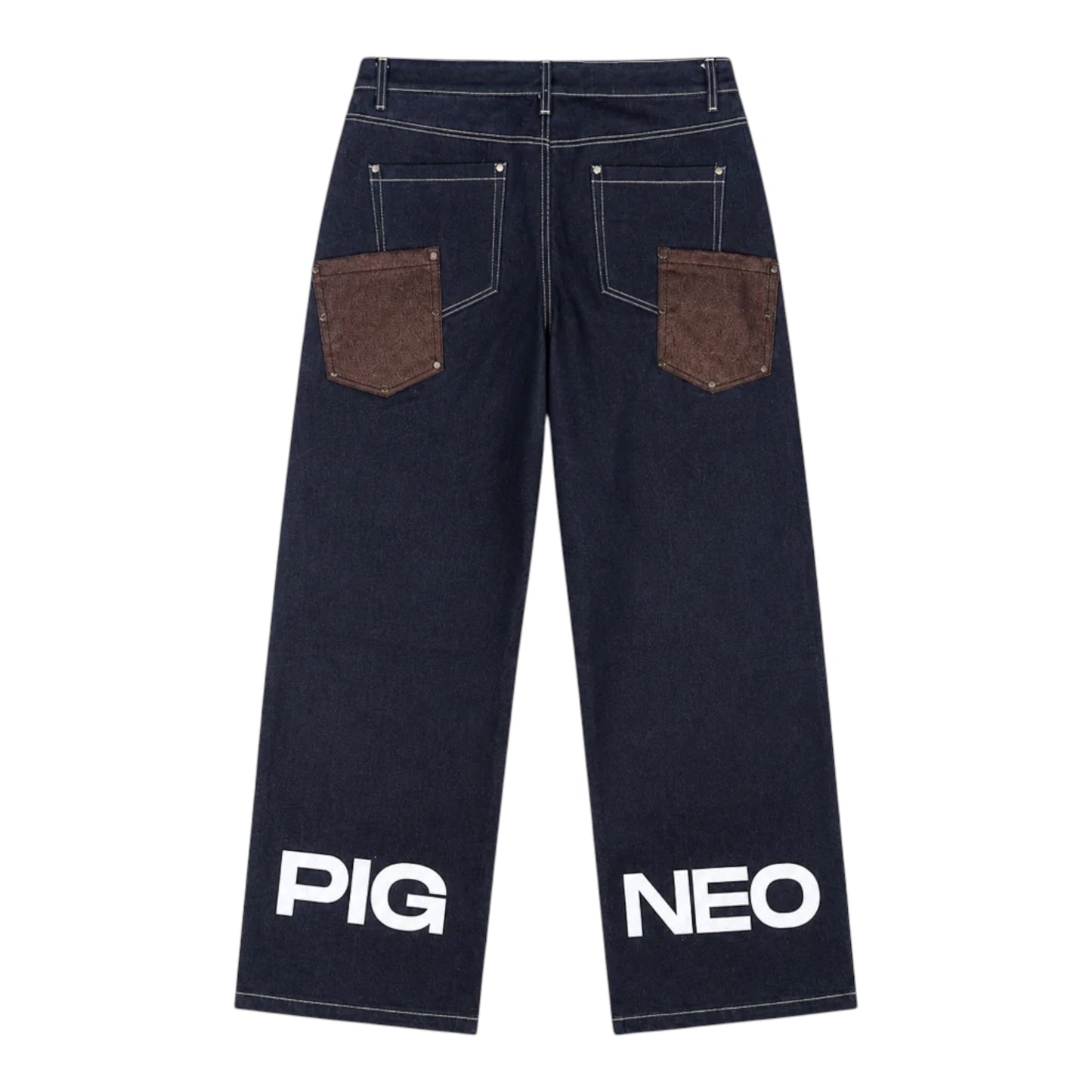 PIGNEO Wester Pant Raw Denim