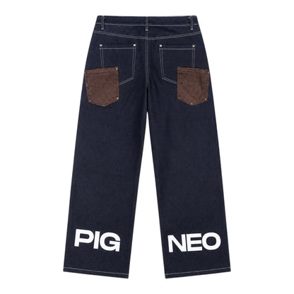 PIGNEO Wester Pant Raw Denim