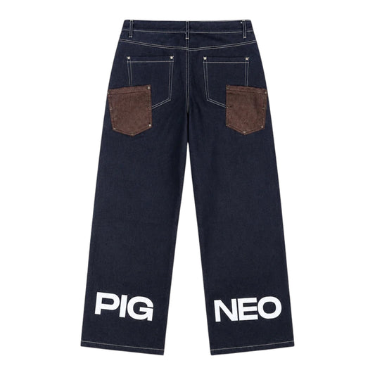 PIGNEO Wester Pant Raw Denim