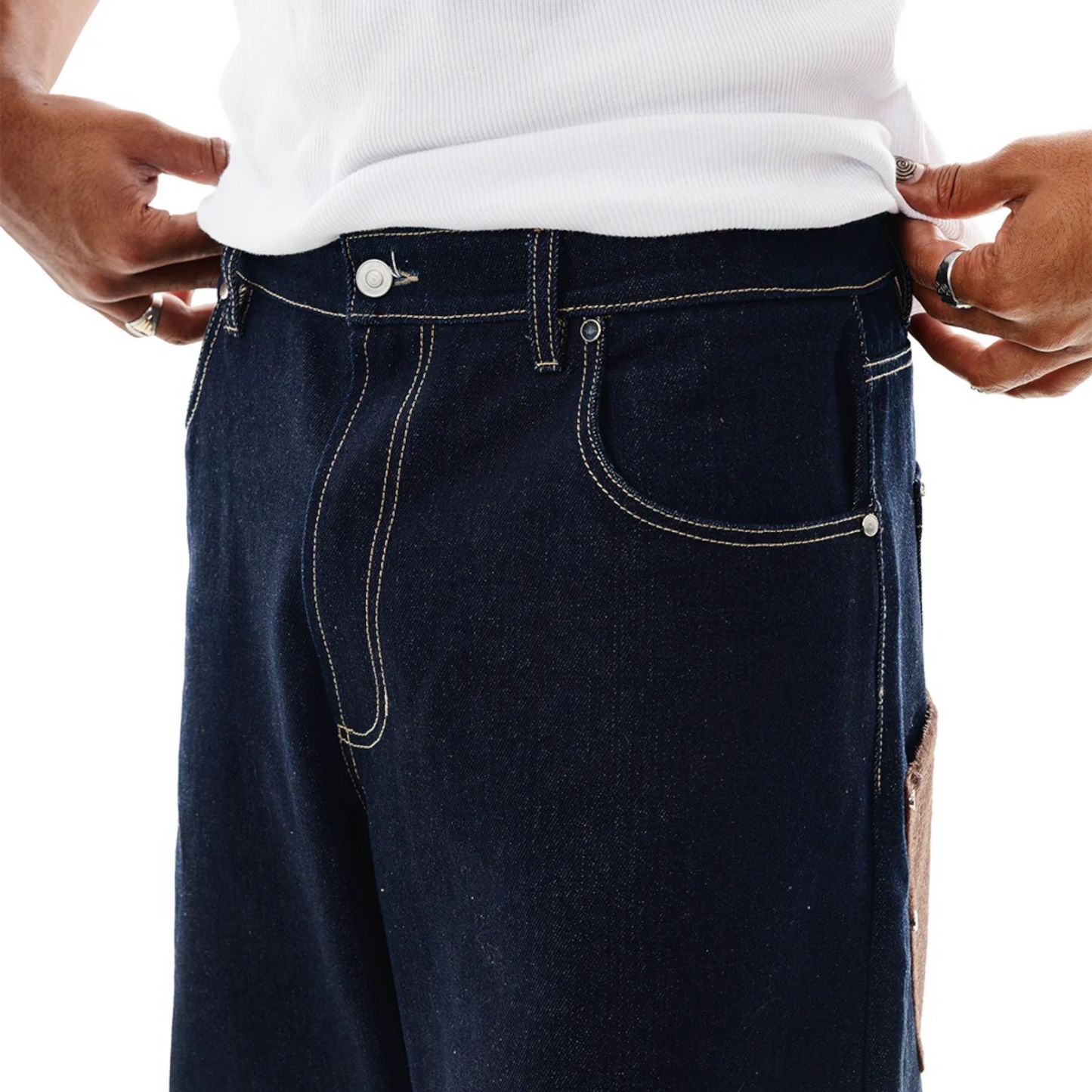 PIGNEO Wester Pant Raw Denim