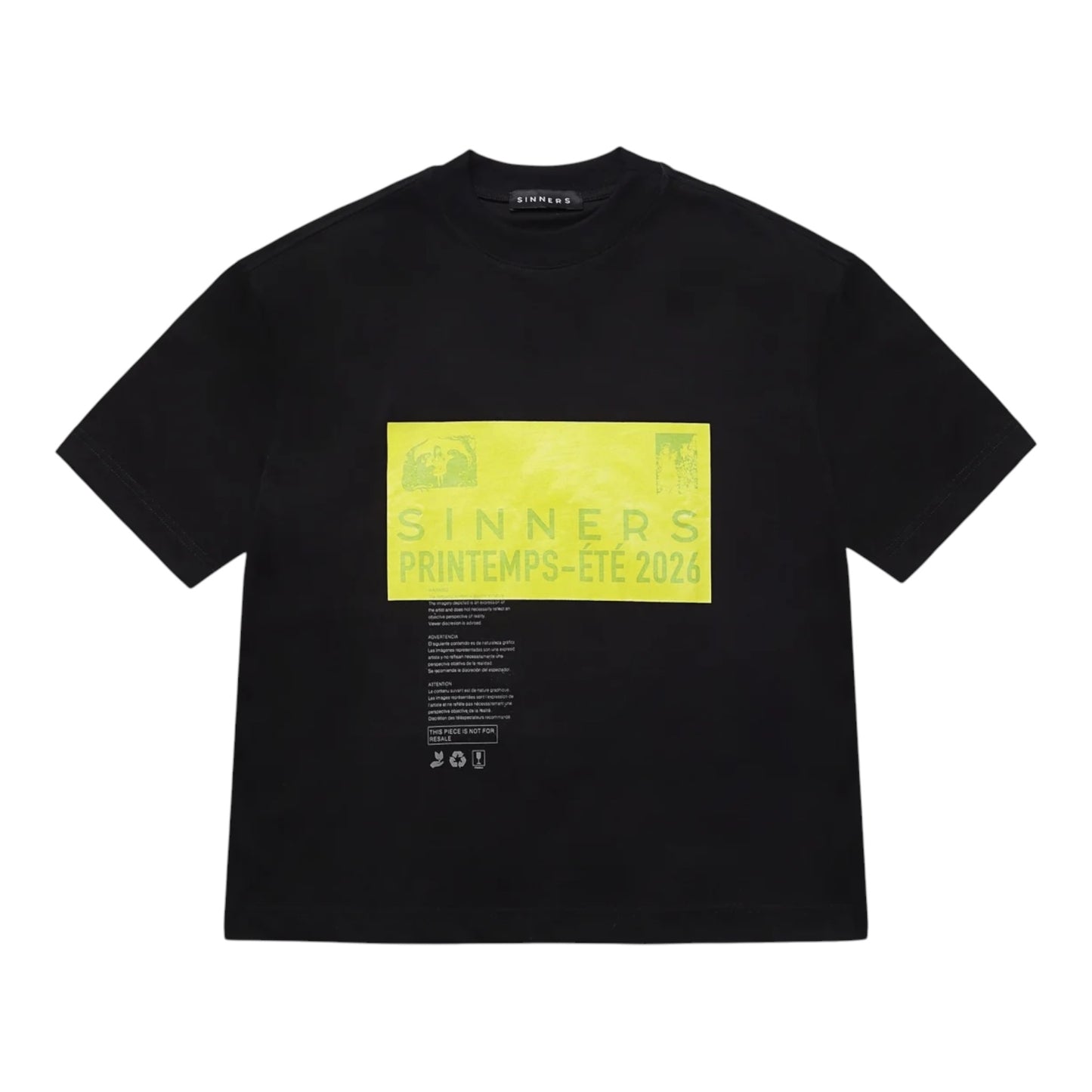 Pre-caucion Black T-shirt