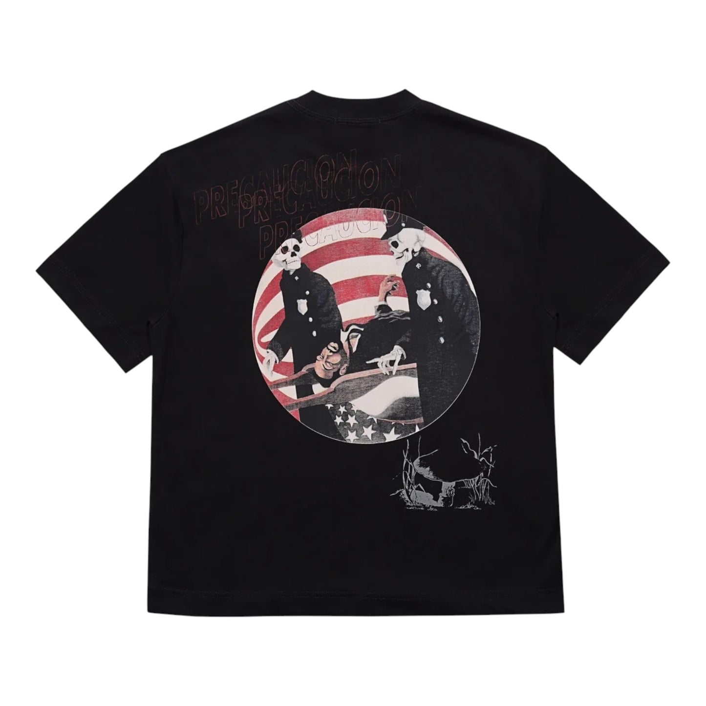 Pre-caucion Black T-shirt
