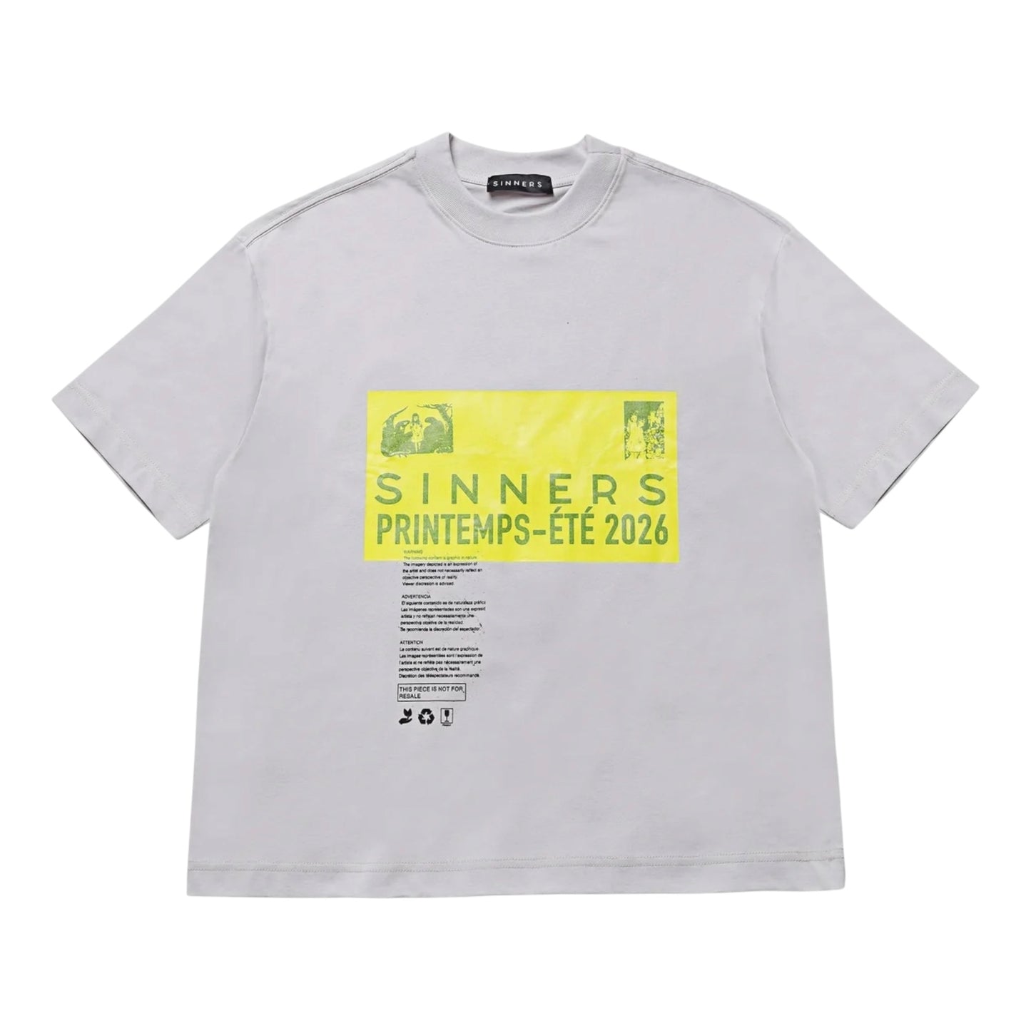 Pre-caucion Gray T-shirt