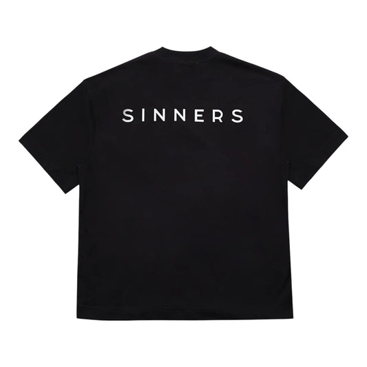 Sinners Regular Black T-shirt