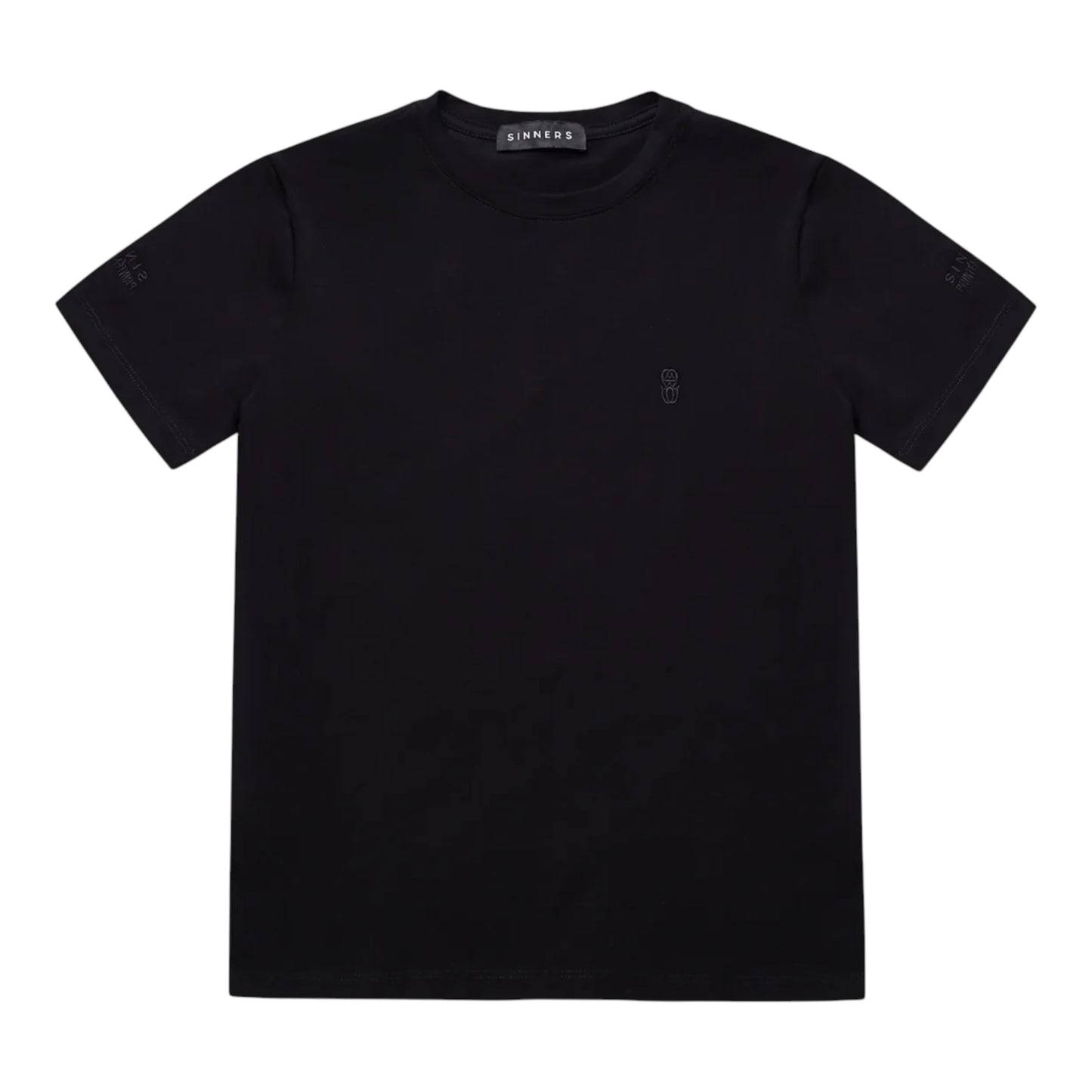 Sinners Monogram Slim Black T-shirt