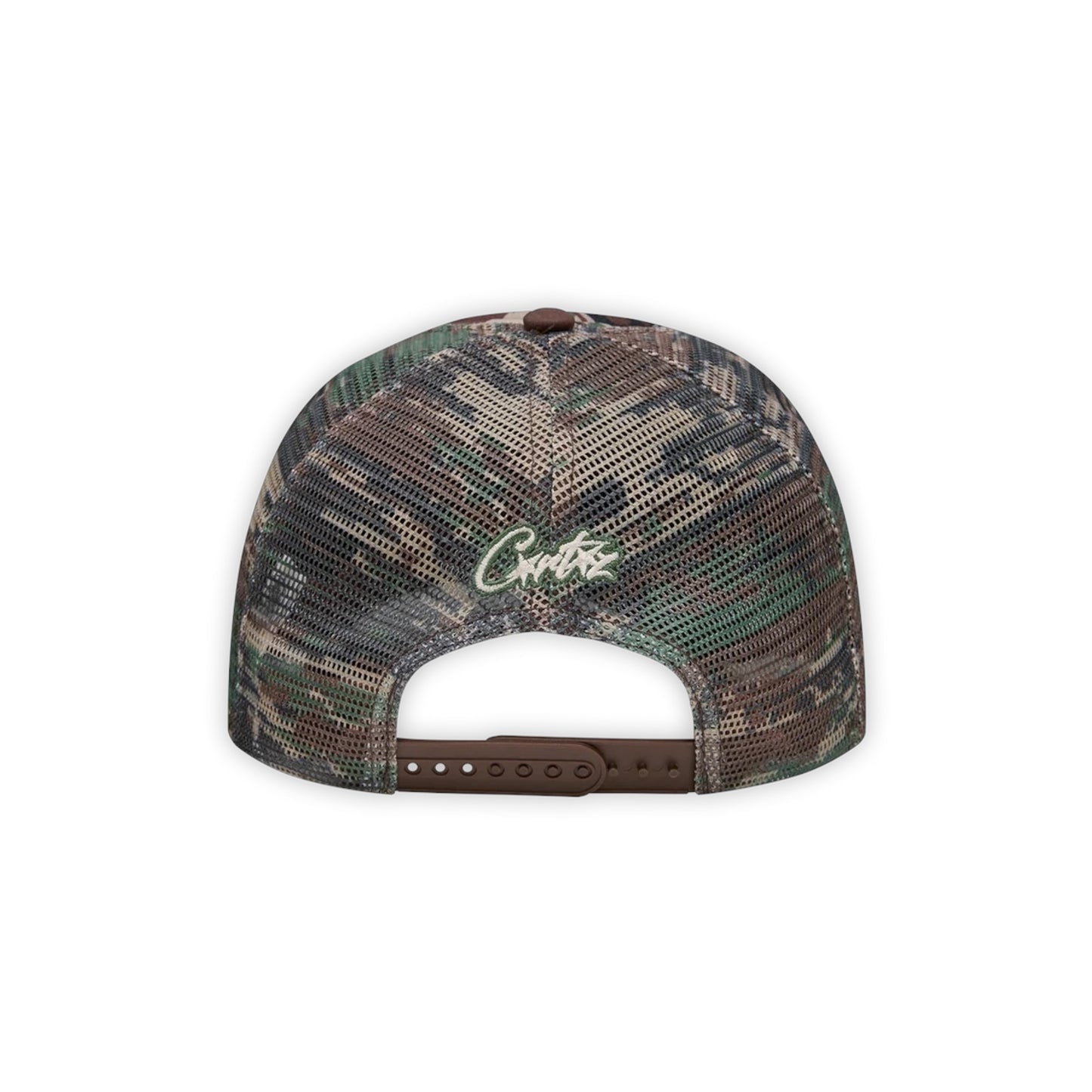 Corteiz Island Digi Camo Logo Trucker