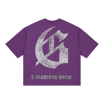 Godspeed Crest Purple Tee