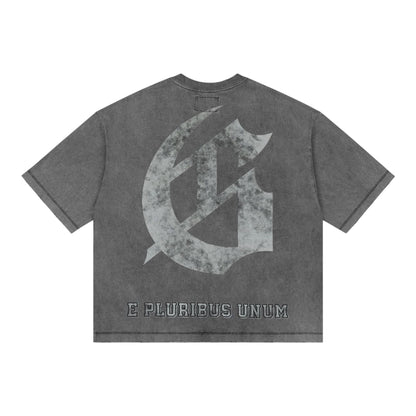 Godspeed Crest Grey Tee