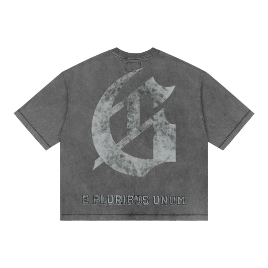 Godspeed Crest Grey Tee