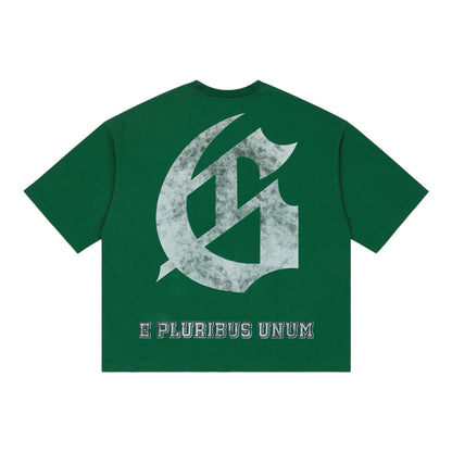 Godspeed Crest Green Tee