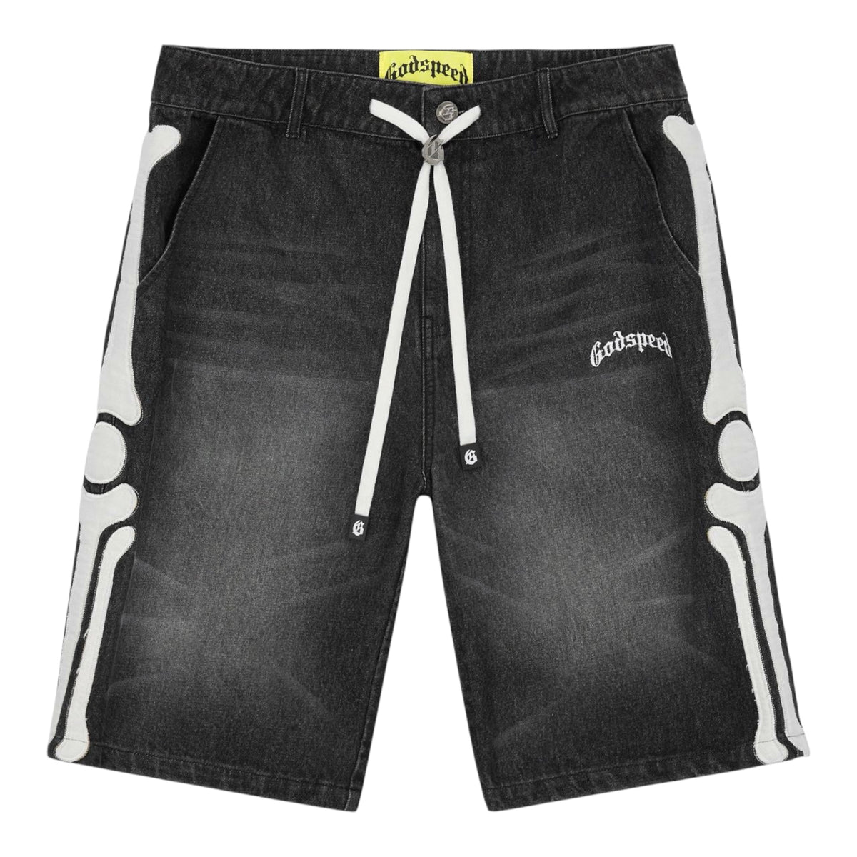 Godspeed Femur Denim Black Shorts