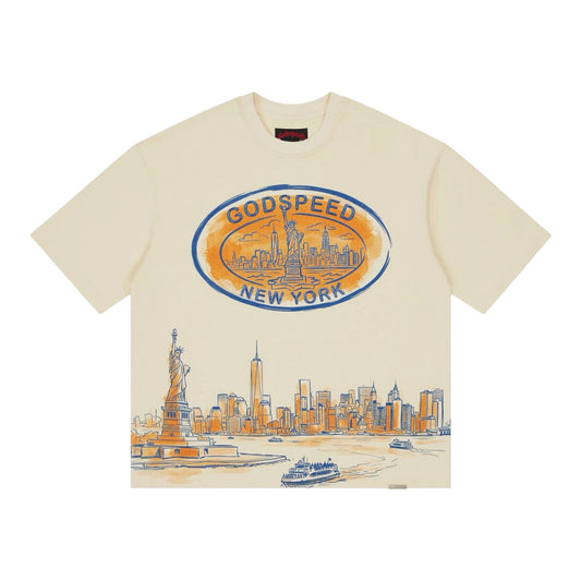 Godspeed New York Skyline Tee