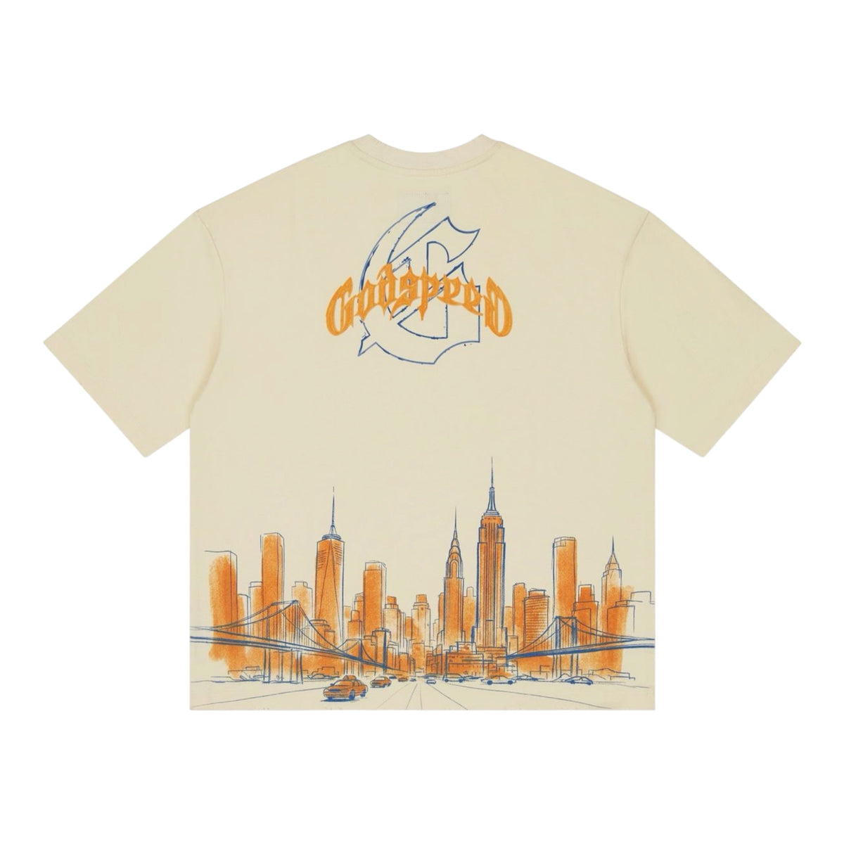 Godspeed New York Skyline Tee