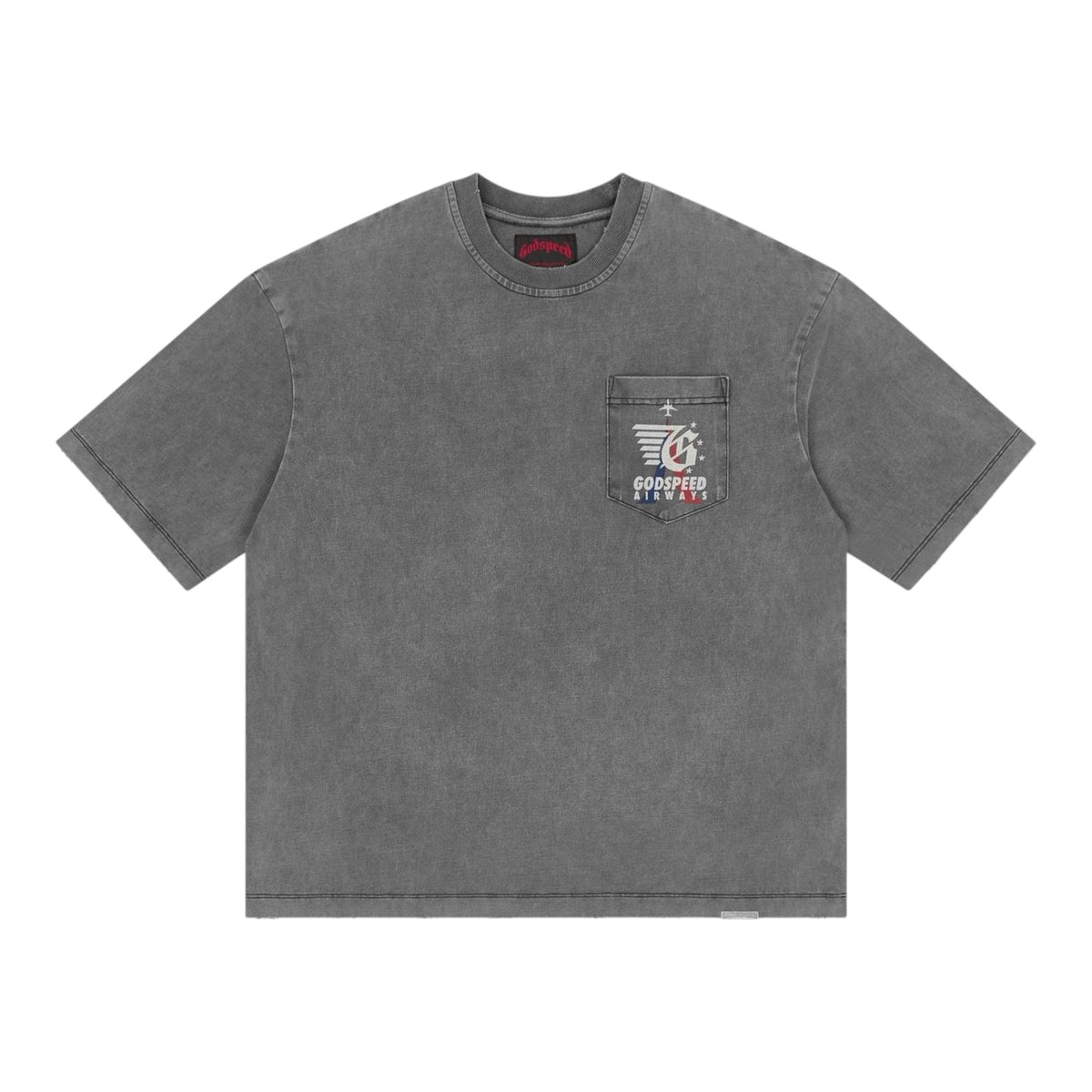 Godspeed Air Paris Pocket Tee