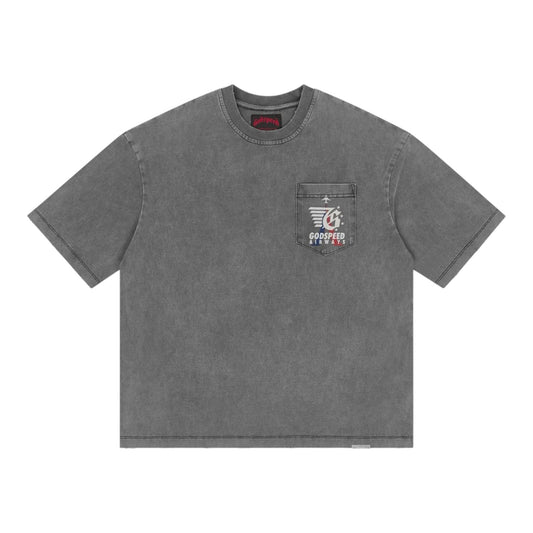 Godspeed Air Paris Pocket Tee