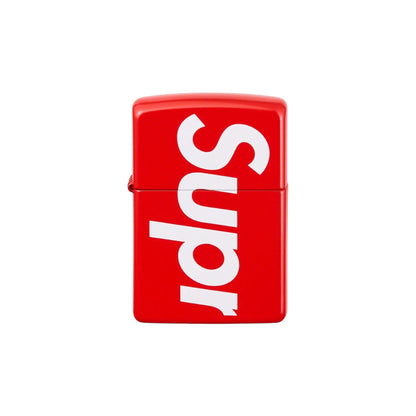 Supreme Logo Zippo Red