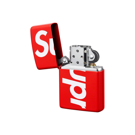 Supreme Logo Zippo Red