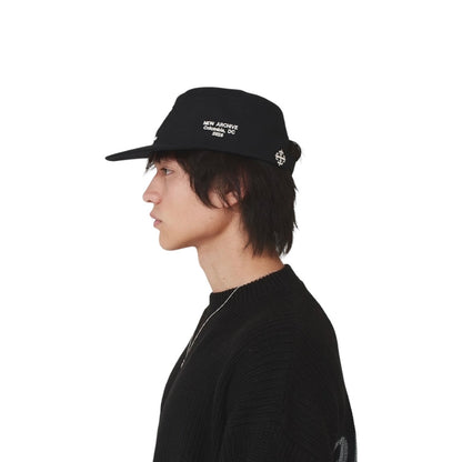 Pigneo Flat Cap Black