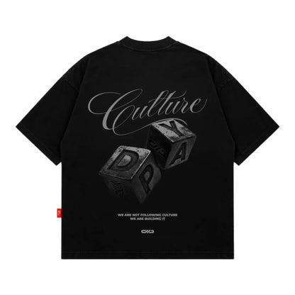 Culture Legacy Camiseta Negra Dados "DYPA"