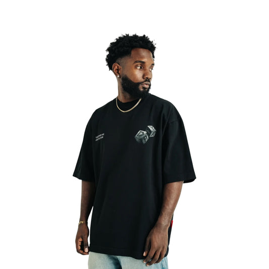 Culture Legacy Camiseta Negra Dados "DYPA"